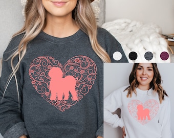 Shih Tzu Sweatshirt | Shih Tzu Mom Sweatshirt | Shih Tzu Sweater for Women | Shih Tzu Gifts | Shih Tzu Mom Sweater | Shih Tzu Mom Gift