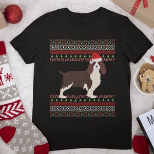 Springer Spaniel Christmas Shirt | English Springer Spaniel Shirt | Springer Spaniel Gifts | Springer Spaniel Mom | Ugly Springer Spaniel