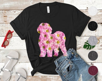 Shih Tzu Shirt | Shih Tzu Mom Shirt | Shih Tzu Gifts | Shih Tzu Flower TShirt for Her | Shih Tzu Mama T-Shirt | Shih Tzu Mother Daisies T