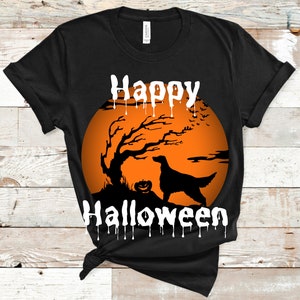 Seter irlandzki Halloween | Koszulka setera irlandzkiego | Koszulka dla mamy setera irlandzkiego | Tata setera | Kostium na Halloween Prezent setera irlandzkiego | Święto setera