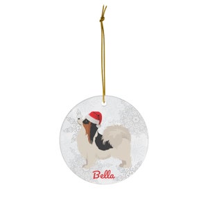 Papillon Ornament Custom Papillon Gifts Papillon Christmas - Etsy