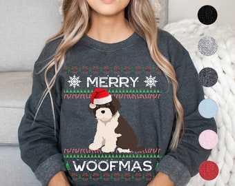 Maglione natalizio Jack-A-Poo / Regalo Jack-A-Poo / Felpa Jack-A-Poo unisex / Felpa mamma JackAPoo / Brutto maglione Jack Poodle per papà