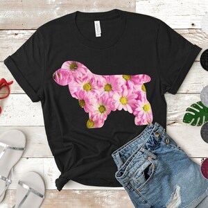 English Springer Spaniel Shirt | Springer Spaniel Mom Shirt | Springer Spaniel Gifts | Springer Dog Flower TShirt | Springer Spaniel Mama