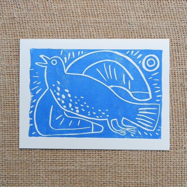 Abstract Lino Cut Etsy