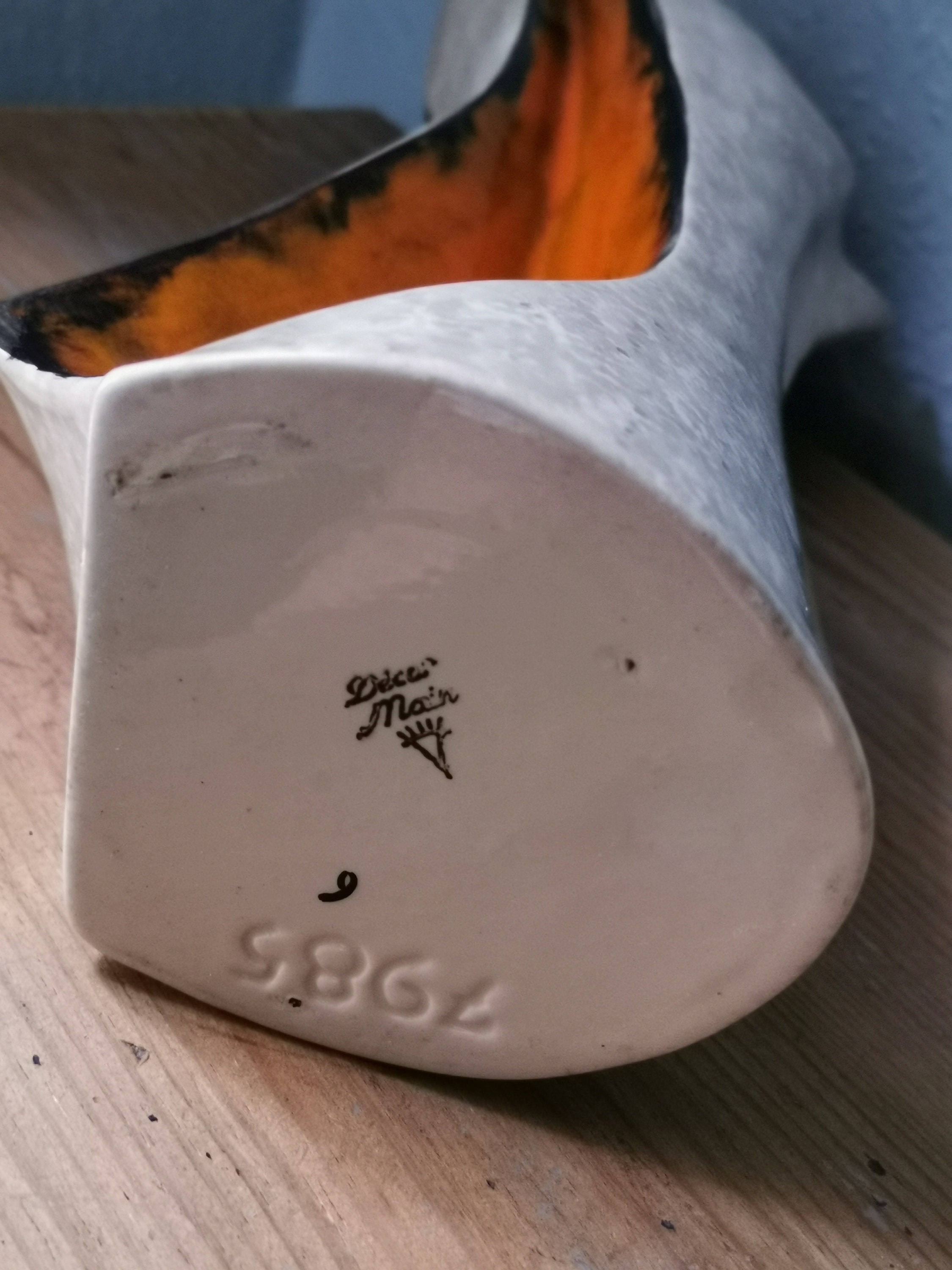 Vintage vase Tess ceramic 1950 1960 French ceramic vase design Etsy