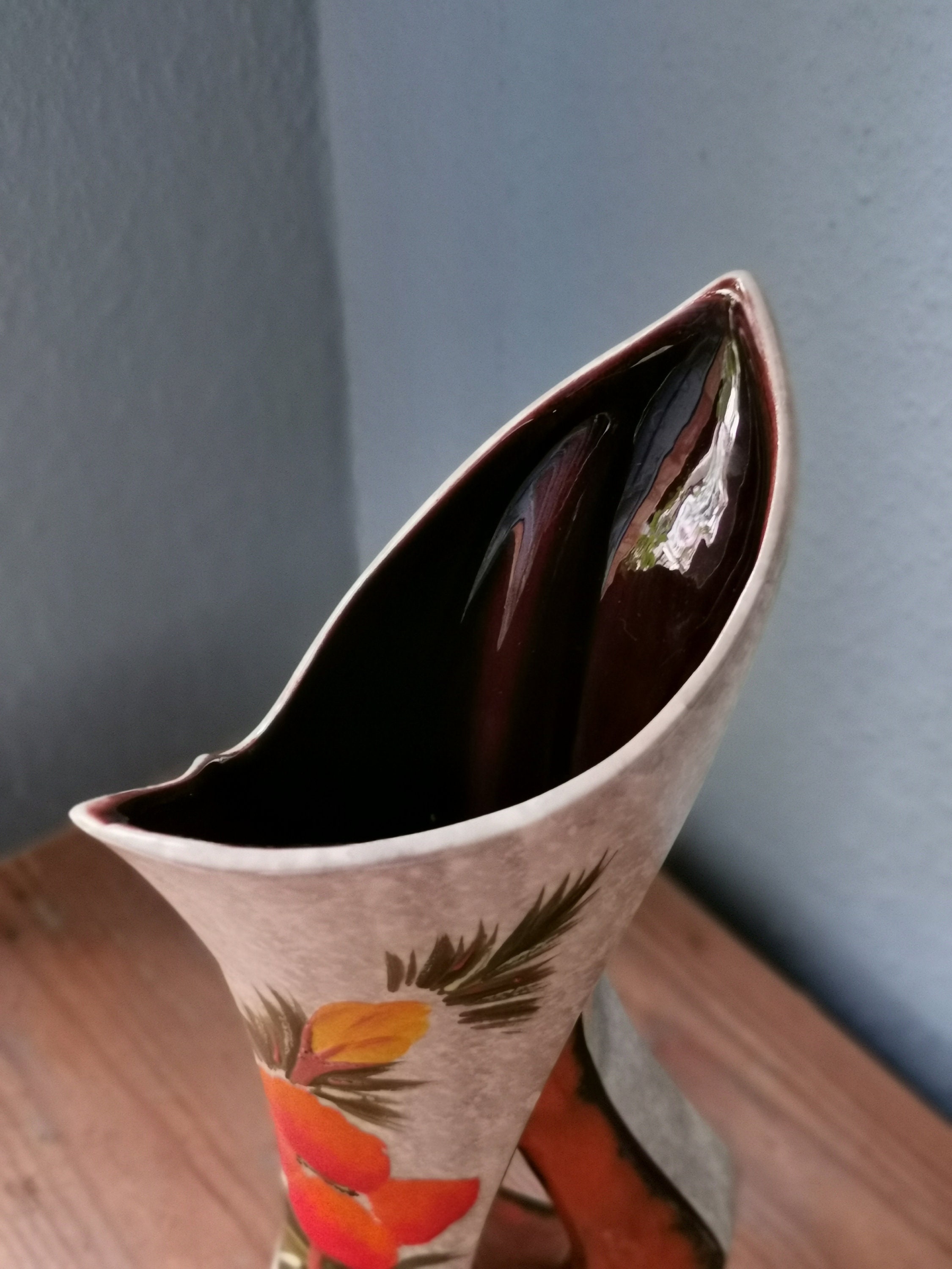 Vintage vase Tess ceramic 1950 1960 French ceramic vase design Etsy