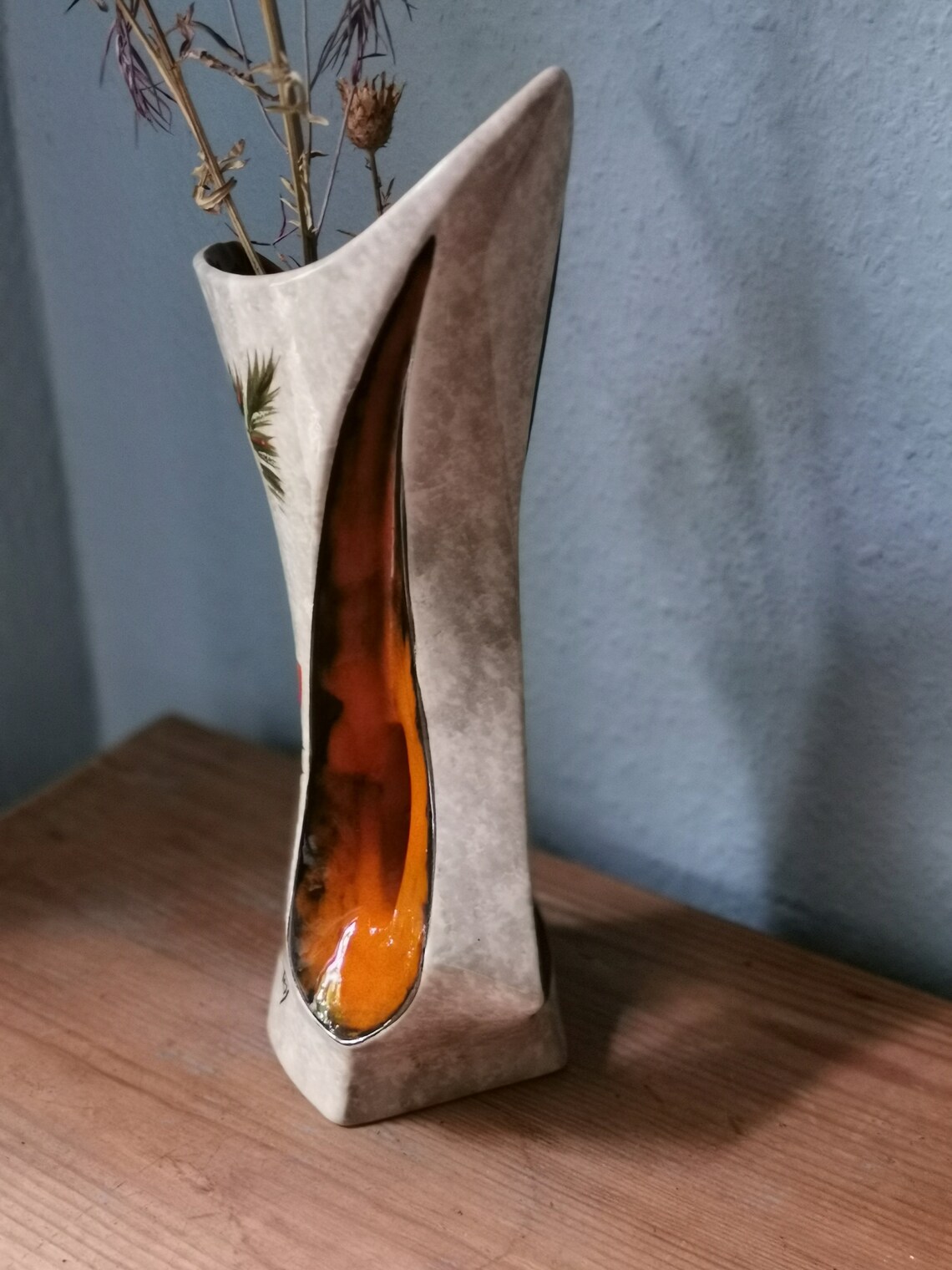 Vintage vase Tess ceramic 1950 1960 French ceramic vase design Etsy