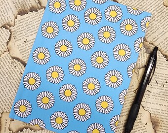 Darling Daisies: Daisy Hardcover Journal - Matte Design - Unique Writing Gift
