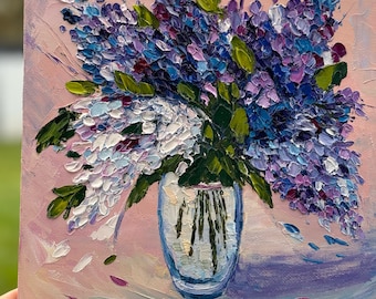 Original Oil Painting “Lilac”