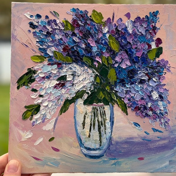 Original Oil Painting “Lilac”