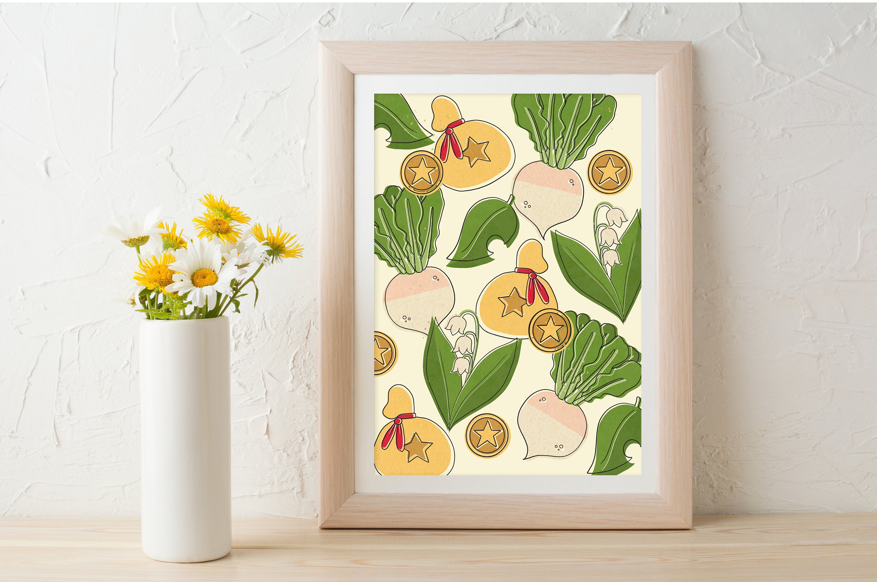 Animal Crossing Large Wall Art Animal Crossing Wall Decor Etsy