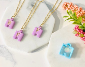 Puzzle Piece, Pendant Stud, Clay Cutter, Puzzle Shape, Clay Mold, Polymer Clay Cutter, Clay Stud Cutter, 3D Polymer Clay Cutter Set