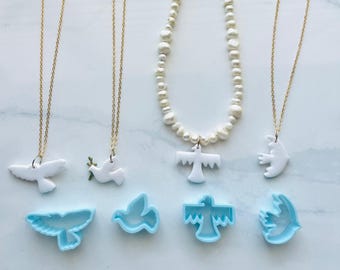 Bird Charm Clay Cutter Set | Mini Bird Cutters | Polymer Clay Charms |Ceramic and Air Dry Clay | Fondant Cutter | Jewelry Making Tools