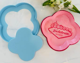 Trinket Dish Clay Cutter & Mold | Polymer Clay, Air Dry or Ceramic Tool | 5 inch Cutter, DIY Jewelry Dish
