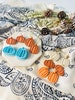 Pumpkin Shape Cutters, Clay Cutters, Pumpkin Silhouette, Pumpkins with lines, Polymer Clay Stud, Cookie Cutter, Polymer Clay Cutter Set 