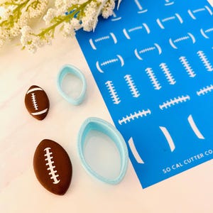 Amerikansk fotbollssnören Silkscreen och lerskärare för polymerlera