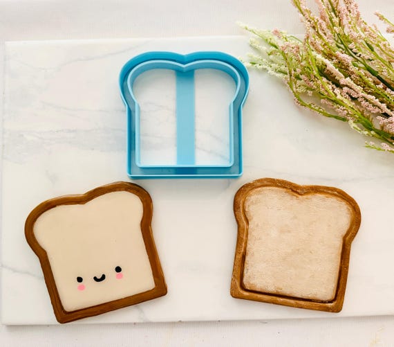 Toast Brot Scheibe Ton Cutter | Ausstecher Fondant | DIY Handwerk Werkzeug