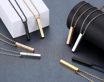 women's bar necklaces