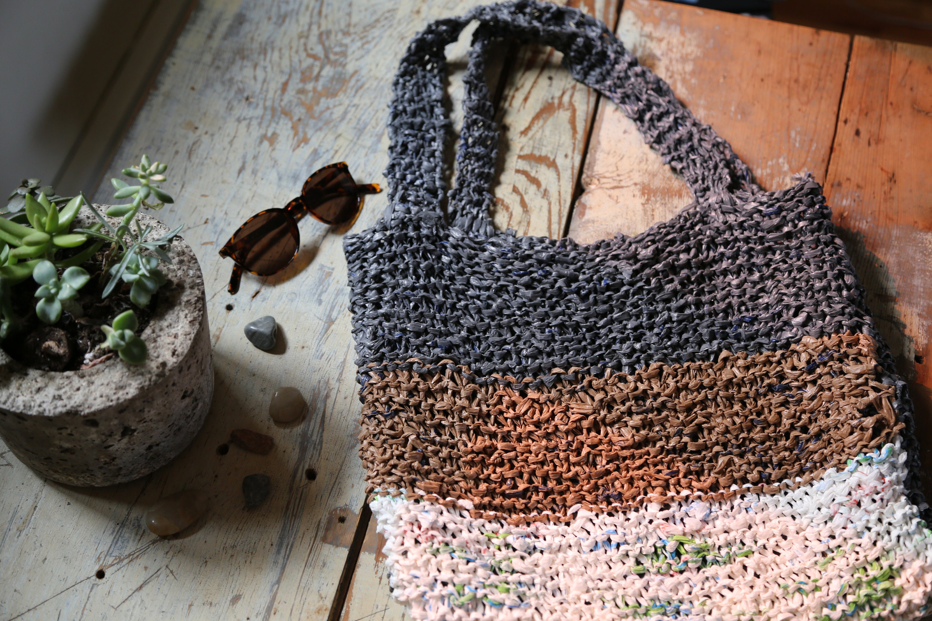 Recycled Beach Bag Etsy