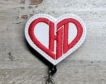 CHD | Congenital Heart Disease badges | cardiac badges | cardiology badges | heart badges | CTICU badges | nurse badge| medical badges | RN