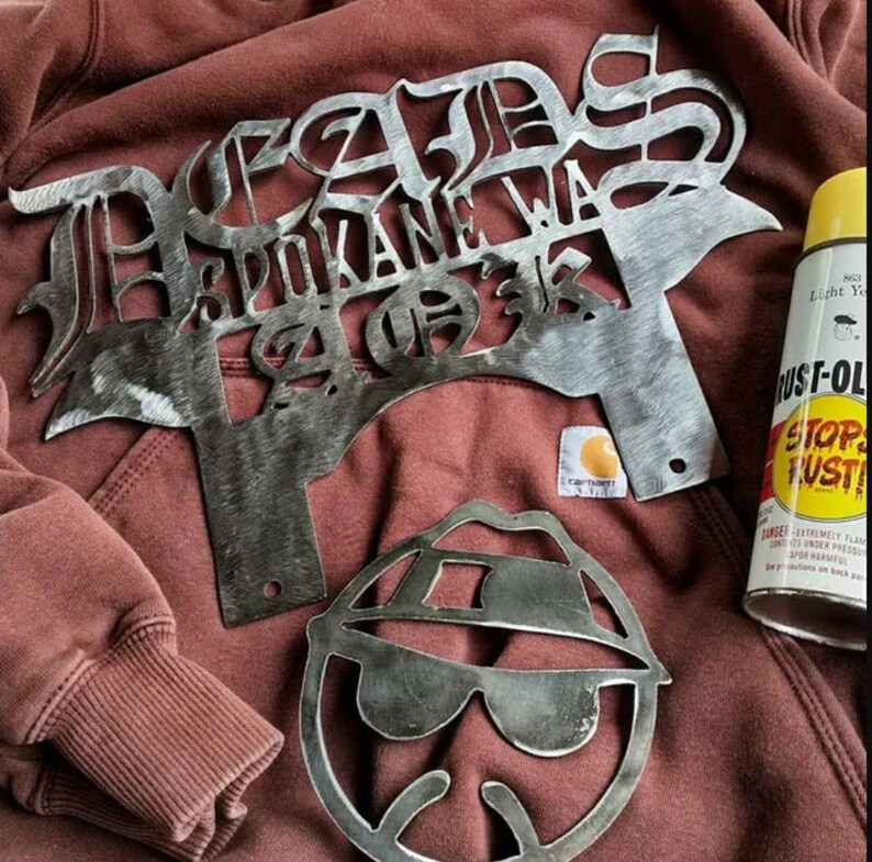 Custom Car Club Plaques Lowrider Lifted Custom Business Sign Etsy