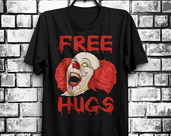 Scary Clown Shirt Etsy
