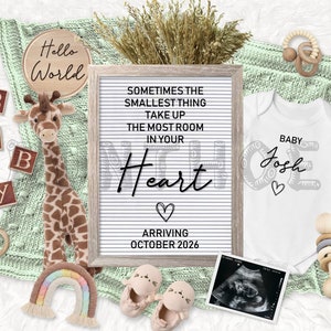 Pregnancy Announcement Digital, Spring Baby Announcement, Pregnancy Reveal Ideas, Instant Download, Instagram, Boho Baby Announcement