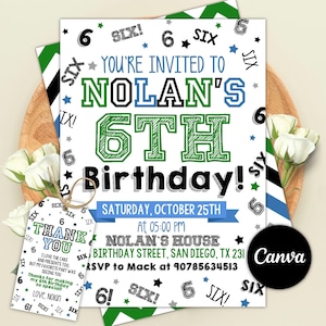 Boy Invitation,Bruh Invite,Boy Birthday Invite,Boy Birthday,Bruh Its My Birthday,Boy Invites,Gifts for Boys,Birthday Gifts,Boy 6th Invitation, thank you tag