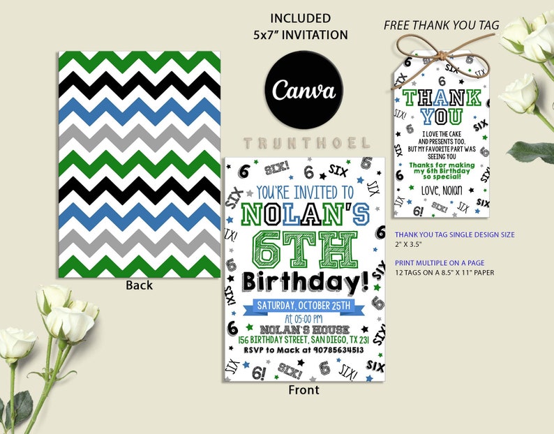 Boy Invitation,Bruh Invite,Boy Birthday Invite,Boy Birthday,Bruh Its My Birthday,Boy Invites,Gifts for Boys,Birthday Gifts,Boy 6th Invitation,tahnk you card, favor tag