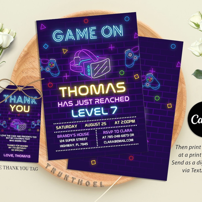 Virtual Party Invitation - Etsy
