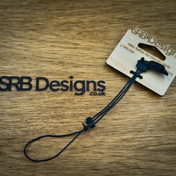 SRB Designs Cinghia di sicurezza Elite/Tether per Garmin Varia (RTL510, RTL515)