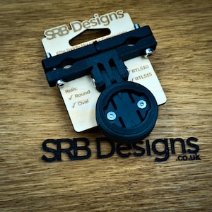 SRB Designs Elite Saddle Mount for Garmin Varia (RTL510, RTL515)