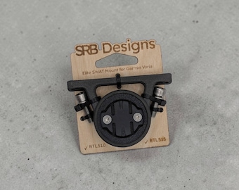 Suporte de selim Elite SWAT da SRB Designs para Garmin Varia (RTL510, RTL515)