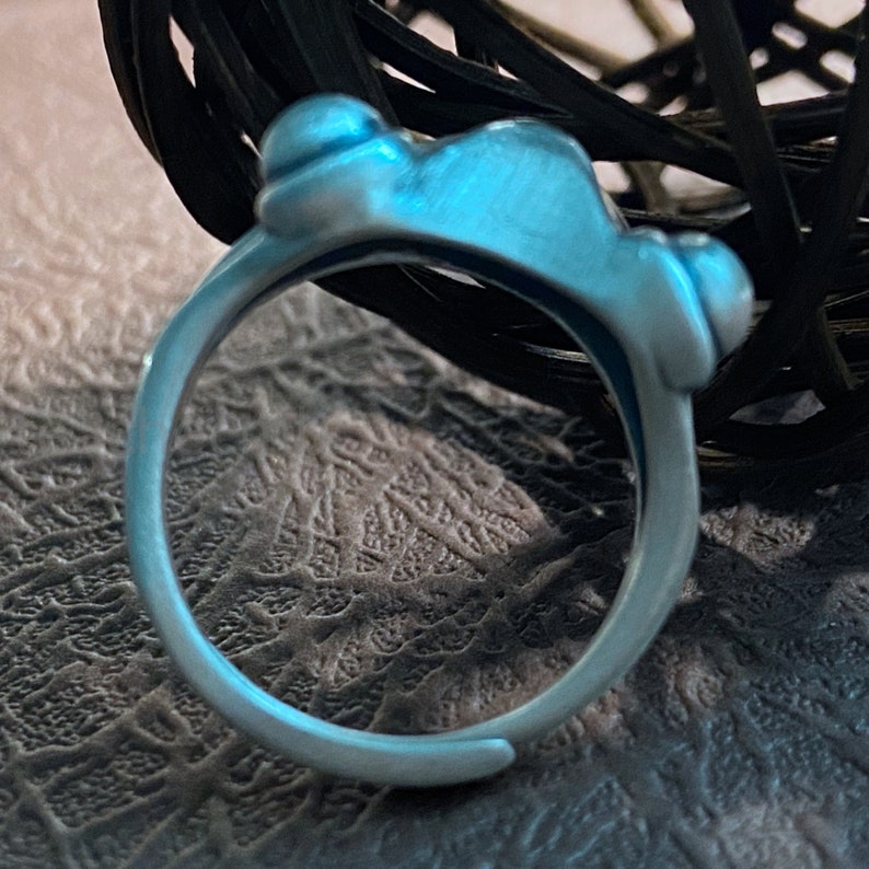 Vintage Frog Adjustable Ring Unisex S925 Sterling Silver Open Etsy