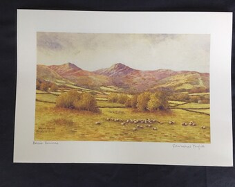 The Brecon Beacons. Special Edition Signed Artist’s Print