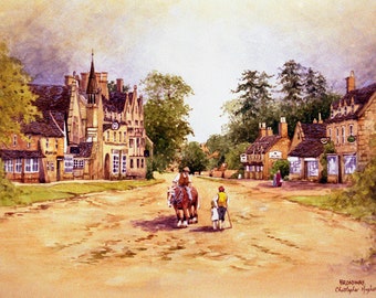 Broadway. The Cotswolds. Signed special edition print