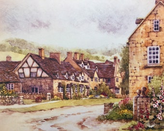 Broadway. The Cotswolds. Signed Special Edition Print