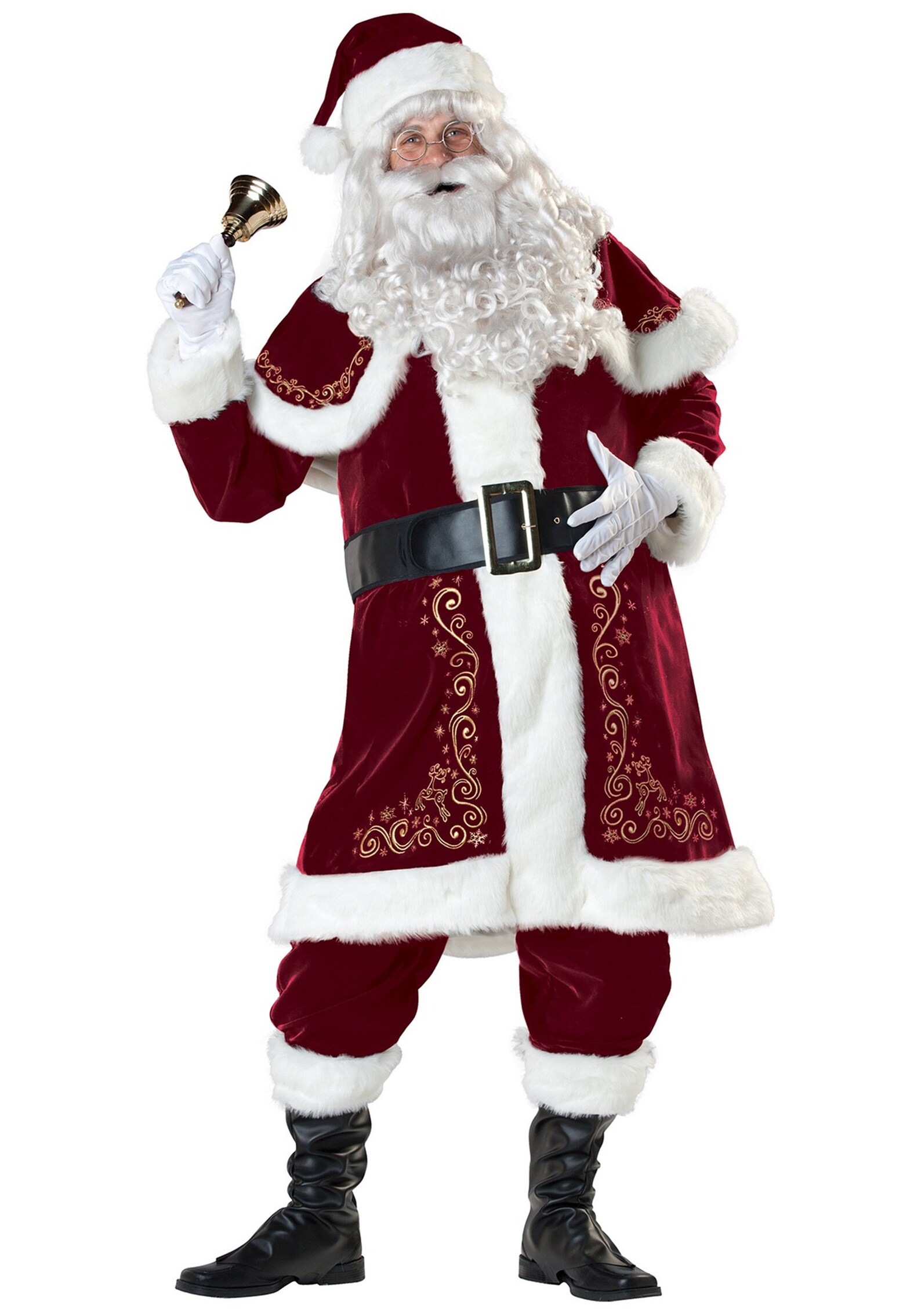 Navidad Santa Claus Cosplay Hombres Trajes SetBelt Etsy