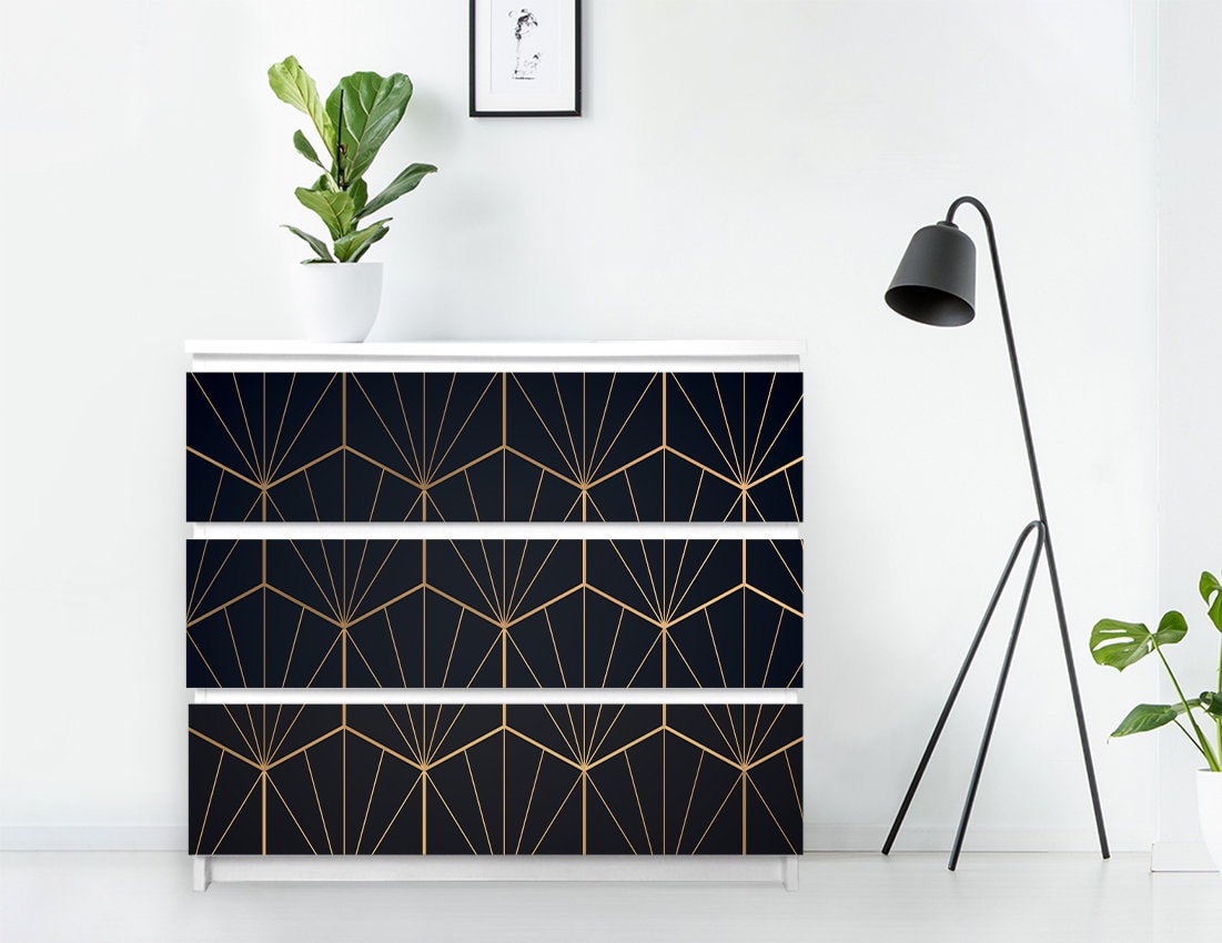 Black Brown Malm Dresser for sale Only 2 left at 70