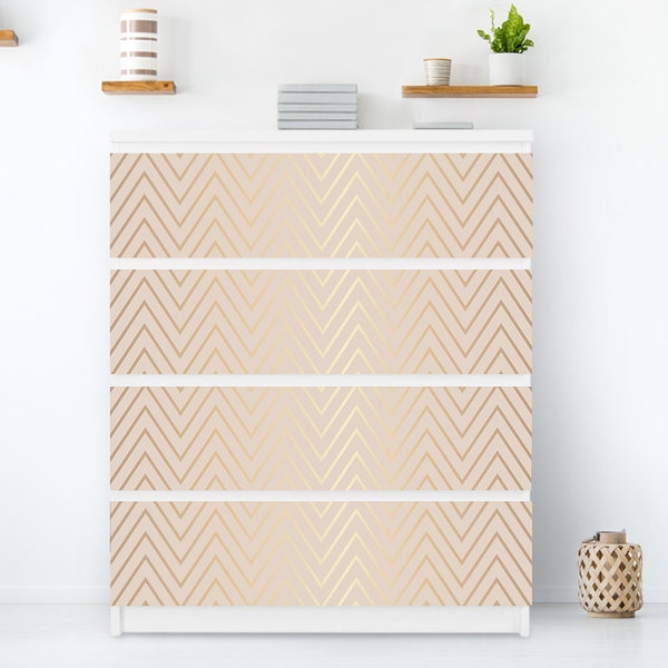 Malm Dresser Decal Etsy UK