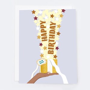 Buon compleanno Sei magico (biglietto singolo) / Vuoto all'interno con busta / Biglietto di compleanno / Biglietto di auguri per amicizia e amore