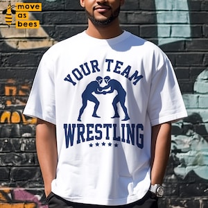 Wrestling Svg, Png, Mascote de Wrestling Svg, Escola Personalizada, Nome de Equipe Universitária Svg, Camisa de Wrestling Svg, para Cricut, Silhueta, Sublimação