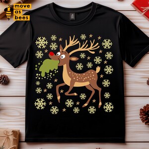 Vomiting Reindeer Etsy