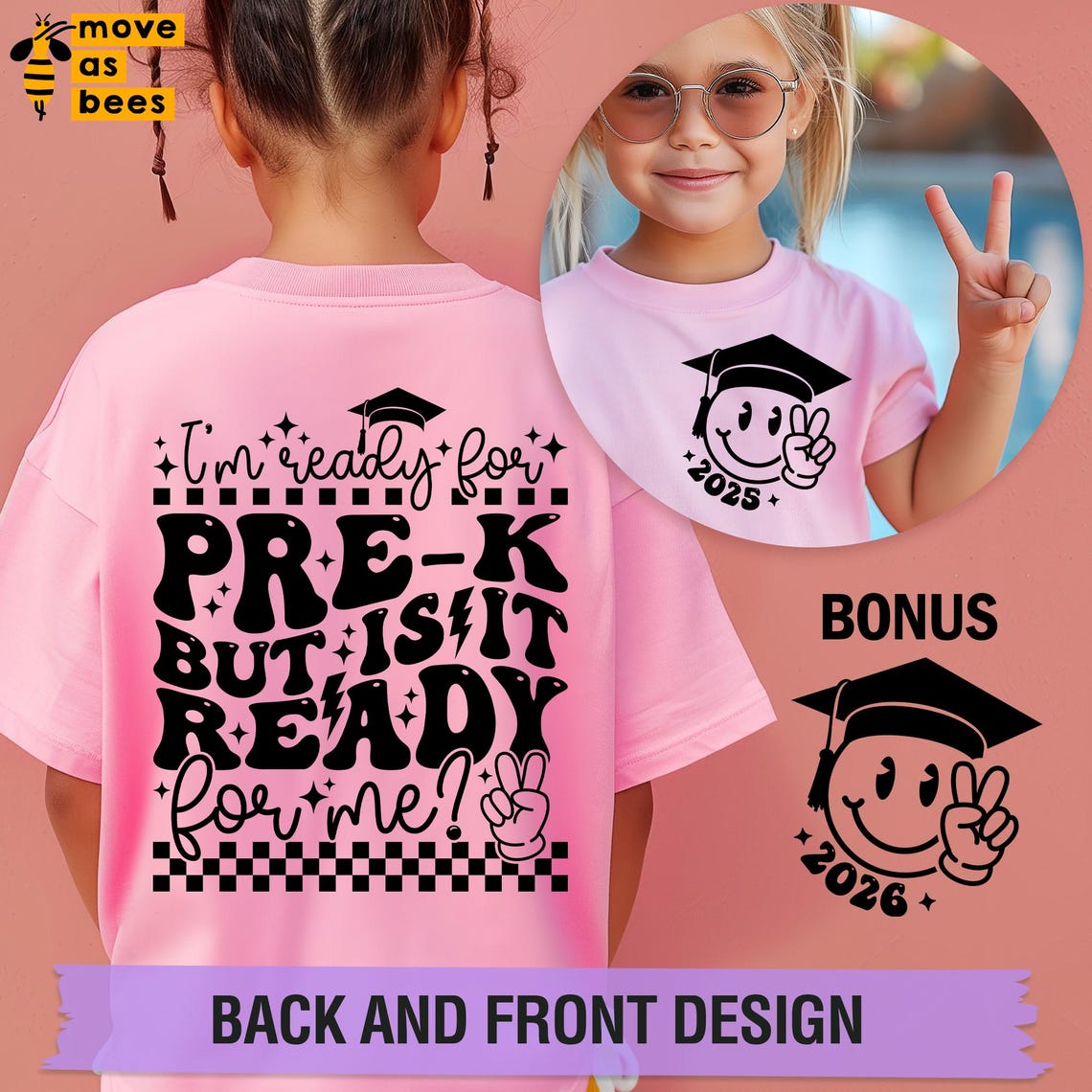 I'm Ready for Pre-k but is It Ready for Me Svg, Png, Kids, 1st Day of ...