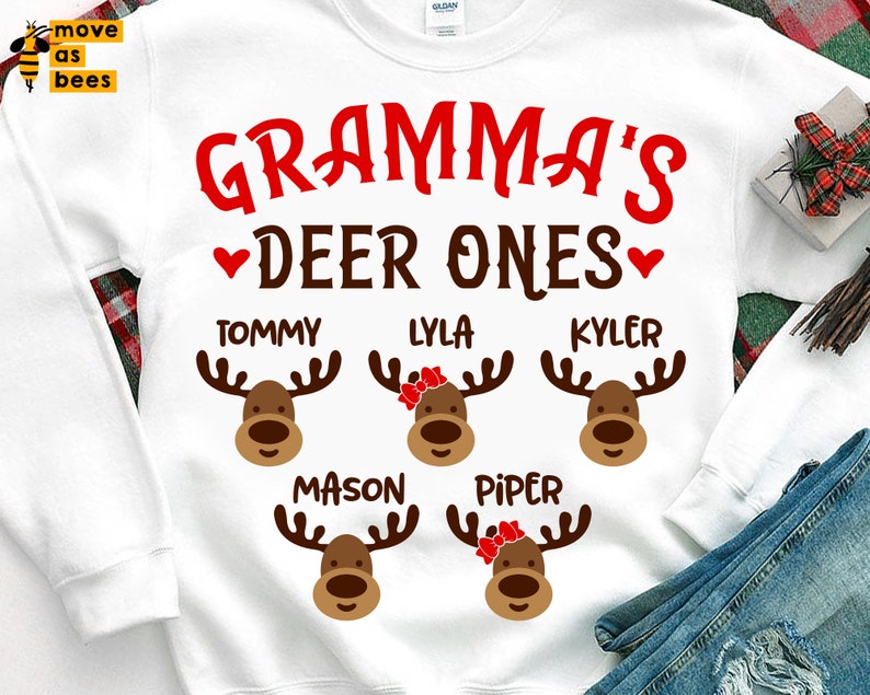 Svg Grandma Christmas Shirt Svg | Etsy