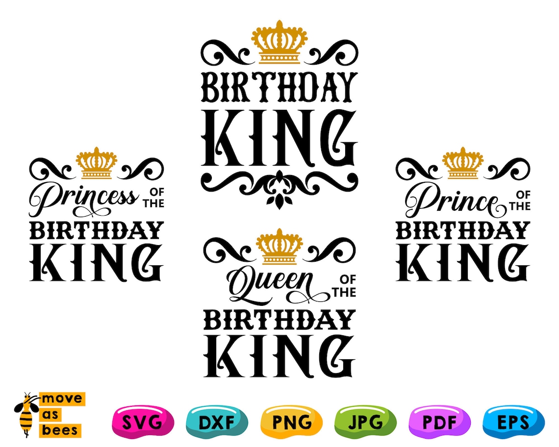 Birthday King Gift And Decor Svg Cutting File Boy S Shirt | My XXX Hot Girl