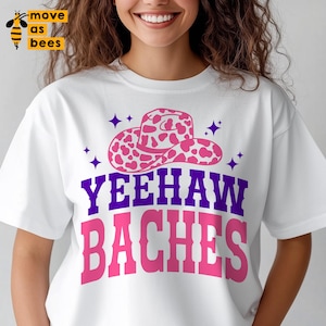 Yeehaw Baches Svg, Png, The Bach Club Svg, Western Bachelorette Party Shirt Svg, Cowgirl, Southern, Country Girl, for Cricut, Sublimation