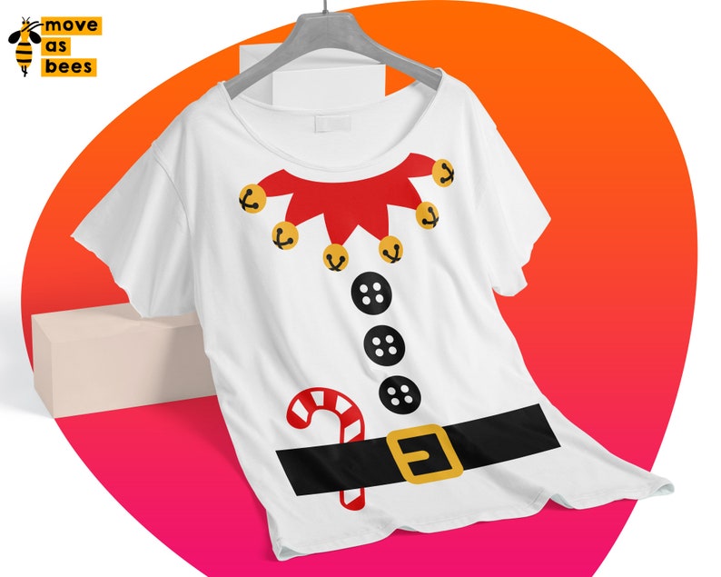 Download Elf Shirt Svg Elf Costume Svg Christmas Elf Shirt Svg Design | Etsy