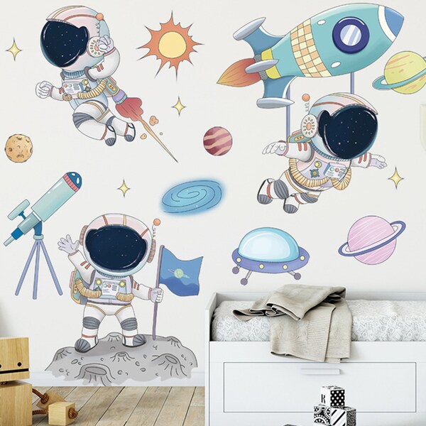 Space Wall Stickers Etsy Ireland