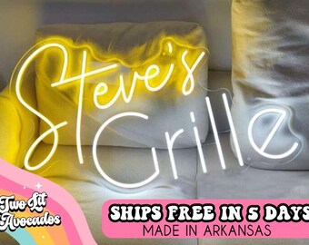 Custom Neon Sign, Personalized Neon, Custom Logo Neon Sign, Party Neon Sign, Last Name Neon Sign, Small Business Neon Sign, Business Logos